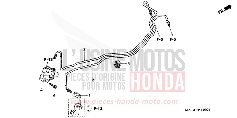 PROPORTIONING CONTROL VALVE for Super Blackbird CANDY MUTHOS MAGENTA (R228) from 1997